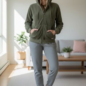 Everlast Sage Green Terry Hoodie